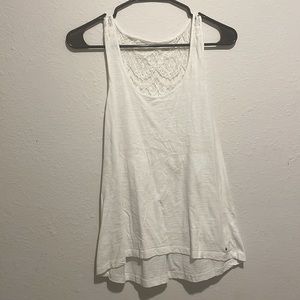 White tank - mesh back
